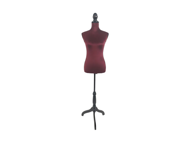 Dámska krajčírska figurína veľkosť 36/38 RD51711, červená Dámska krajčírska figurína veľkosť 36/38 RD51711, červená