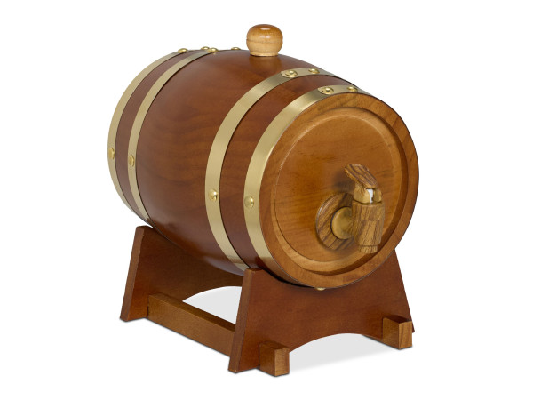 Drevený sud na uskladnenie alkoholu, RD49122 hnedá Drevený sud na uskladnenie alkoholu, RD49122 hnedá