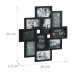 Fotorám na 10 fotografií RD25107, čierna Fotorám na 10 fotografií RD25107, čierna