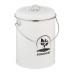 Kompostovacie vedro s filtrom na zápach 5,5l RD51222, biela Kompostovacie vedro s filtrom na zápach 5,5l RD51222, biela
