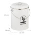 Kompostovacie vedro s filtrom na zápach 5,5l RD51222, biela Kompostovacie vedro s filtrom na zápach 5,5l RD51222, biela
