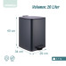 Kuchynský odpadkový kôš 20l RD51866, sivá Kuchynský odpadkový kôš 20l RD51866, sivá