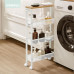 Kuchynský vozík so 4 úrovňami 13cm RD52111, biela