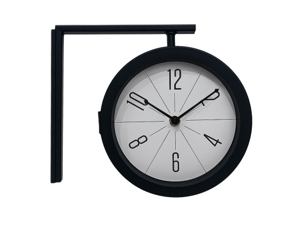 Moderné obojstranné staničné hodiny RD51263, 28cm