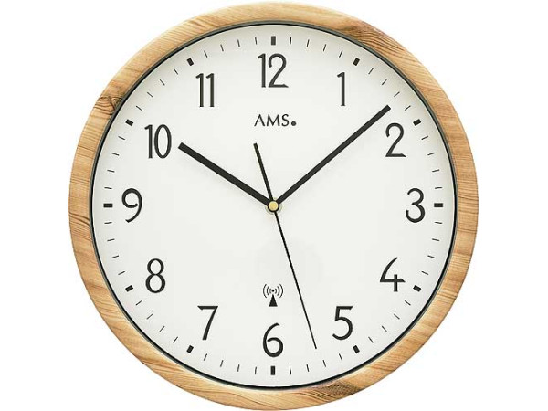 Nástenné hodiny riadené rádiovým signálom 5576 AMS 30cm Nástenné hodiny riadené rádiovým signálom 5576 AMS 30cm