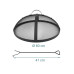 Ochrana proti iskrám pre ohnisko 60cm RD52539 Ochrana proti iskrám pre ohnisko 60cm RD52539