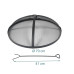 Ochrana proti iskrám pre ohnisko 70cm RD52539 Ochrana proti iskrám pre ohnisko 70cm RD52539