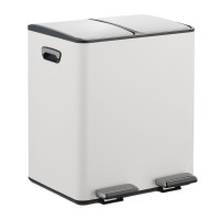 Odpadkový kôš 2x15l RD51207, biela Odpadkový kôš 2x15l RD51207, biela