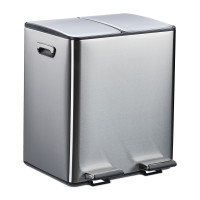 Odpadkový kôš 2x15l RD51207, strieborná Odpadkový kôš 2x15l RD51207, strieborná