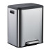Odpadkový kôš 2x15l RD51210, strieborná Odpadkový kôš 2x15l RD51210, strieborná