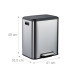 Odpadkový kôš 2x15l RD51210, strieborná Odpadkový kôš 2x15l RD51210, strieborná