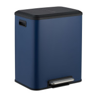 Odpadkový kôš 2x15l RD51210, tmavomodrá Odpadkový kôš 2x15l RD51210, tmavomodrá
