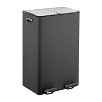 Odpadkový kôš 2x30L RD51208, čierna Odpadkový kôš 2x30L RD51208, čierna