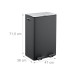 Odpadkový kôš 2x30L RD51208, čierna Odpadkový kôš 2x30L RD51208, čierna