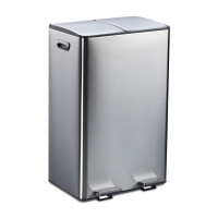 Odpadkový kôš 2x30L RD51208, strieborná Odpadkový kôš 2x30L RD51208, strieborná