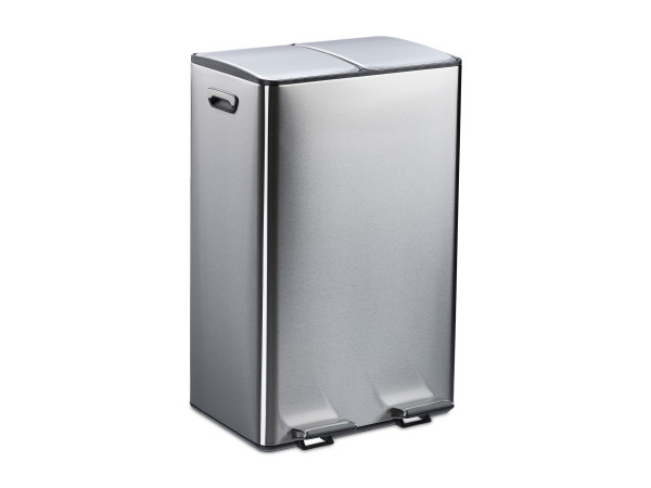 Odpadkový kôš 2x30L RD51208, strieborná Odpadkový kôš 2x30L RD51208, strieborná