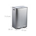 Odpadkový kôš 2x30L RD51208, strieborná Odpadkový kôš 2x30L RD51208, strieborná