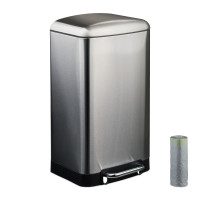 Odpadkový kôš 30l RD51128, strieborná Odpadkový kôš 30l RD51128, strieborná