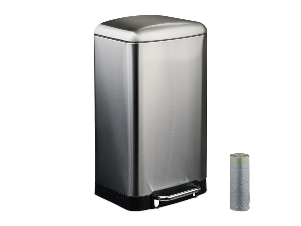 Odpadkový kôš 30l RD51128, strieborná Odpadkový kôš 30l RD51128, strieborná