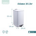 Odpadkový kôš 30l RD51867, biela Odpadkový kôš 30l RD51867, biela