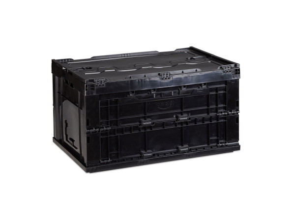 Prepravný skladací box RD22590, čierny 60 l Prepravný skladací box RD22590, čierny 60 l
