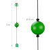 Reflexná boxovacia loptička RD44733 Reflexná boxovacia loptička RD44733