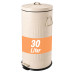 Retro odpadkový kôš 30l RD54846, béžová Retro odpadkový kôš 30l RD54846, béžová