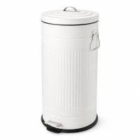 Retro odpadkový kôš 30l RD54846, biela Retro odpadkový kôš 30l RD54846, biela