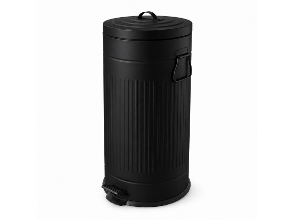 Retro odpadkový kôš 30l RD54846, čierna Retro odpadkový kôš 30l RD54846, čierna
