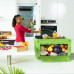 Prepravný skladací box RD22590, zelený 60 l Prepravný skladací box RD22590, zelený 60 l