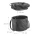 Skladacie kempingové vedierko RD44131 sivá, 15L Skladacie kempingové vedierko RD44131 sivá, 15L
