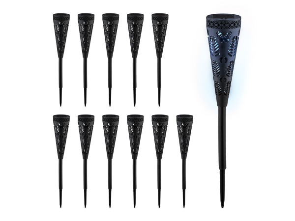 Záhradné solárne lampy RD46681, 12 ks Záhradné solárne lampy RD46681, 12 ks
