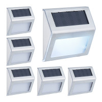 Solárne lampy na stenu 6ks, RD46653 Solárne lampy na stenu 6ks, RD46653