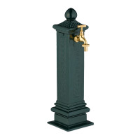 Starožitná stojaca fontána 47cm RD50835, zelená Starožitná stojaca fontána 47cm RD50835, zelená