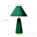 Stolová lampa so zamatovým tienidlom V RD52524 Stolová lampa so zamatovým tienidlom V RD52524