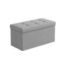 Taburetka s úložným priestorom RD51509, sivá Taburetka s úložným priestorom RD51509, sivá