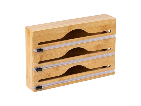 Trojúrovňový dávkovač bambusovej fólie RD51755