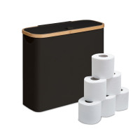 Úložný priestor na toaletný papier na 12 roliek RD51701, čierna Úložný priestor na toaletný papier na 12 roliek RD51701, čierna