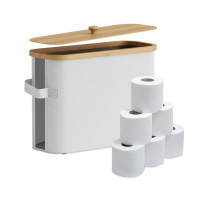 Úložný priestor na toaletný papier na 12 roliek RD51772, biela Úložný priestor na toaletný papier na 12 roliek RD51772, biela