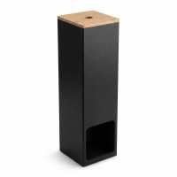 Úložný priestor na toaletný papier na 4 rolky RD54115, čierna Úložný priestor na toaletný papier na 4 rolky RD54115, čierna