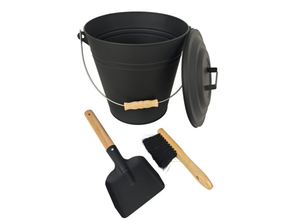 Vedro na popol s kefou a lopatou 15l RD52571 Vedro na popol s kefou a lopatou 15l RD52571