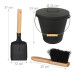 Vedro na popol s kefou a lopatou 20l RD52571 Vedro na popol s kefou a lopatou 20l RD52571