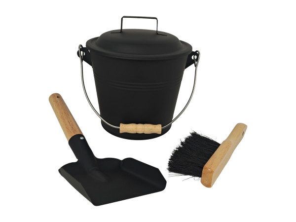 Vedro na popol s kefou a lopatou 4,5l RD52571 Vedro na popol s kefou a lopatou 4,5l RD52571