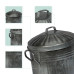 Vedro na popol s vekom 10l RD50417 Vedro na popol s vekom 10l RD50417