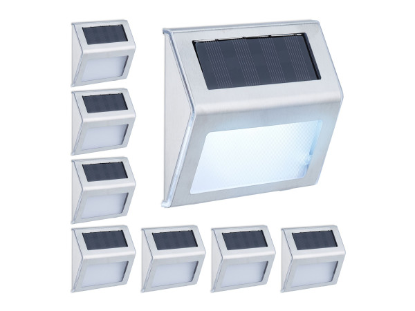 Solárne lampy na stenu 8ks, RD46653 Solárne lampy na stenu 8ks, RD46653