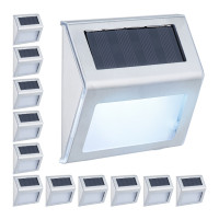 Solárne lampy na stenu 12 ks, RD46653 Solárne lampy na stenu 12 ks, RD46653