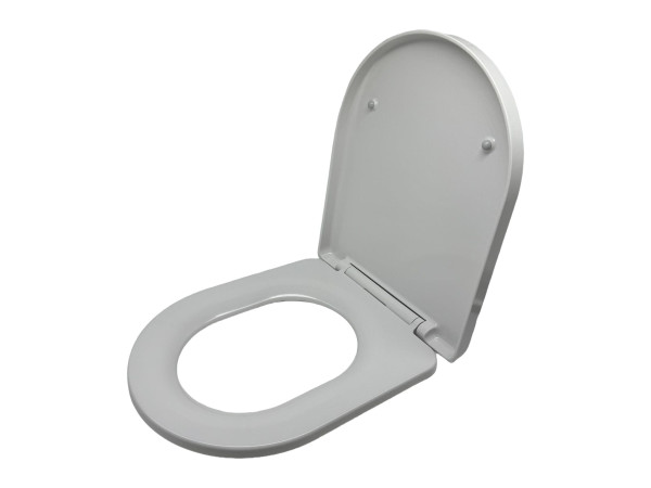 WC sedadlo s mechanizmom pomalého zatvárania RD51722, biela WC sedadlo s mechanizmom pomalého zatvárania RD51722, biela