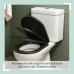 WC sedadlo s mechanizmom pomalého zatvárania RD51722, čierna WC sedadlo s mechanizmom pomalého zatvárania RD51722, čierna