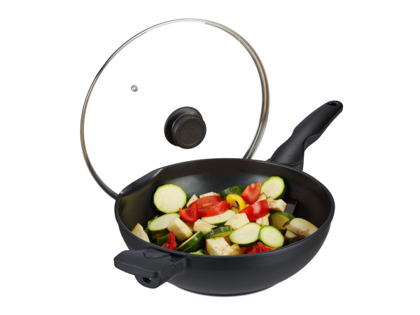 Wok panvica s pokrievkou RD31502