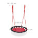 Záhradná hojdačka 80 cm 26651, červená Záhradná hojdačka 80 cm 26651, červená
